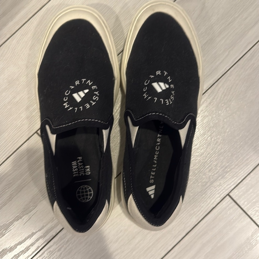 NEW aSMC adidas by Stella McCartney Court Slip On Shoe HP2772 Size 7